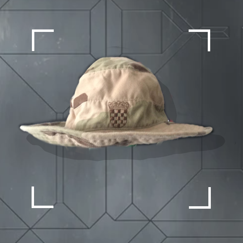 croatian army desert boonie hat